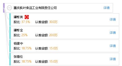 重慶楓葉食品工業(yè)有限責(zé)任公司